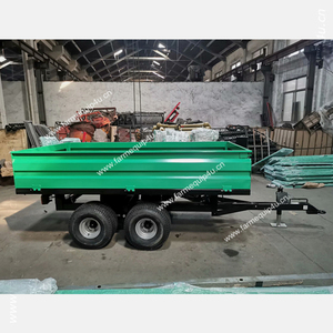 <span class=keywords><strong>Remorque</strong></span> à benne basculante pour tracteur <span class=keywords><strong>agricole</strong></span> à 4 roues <span class=keywords><strong>de</strong></span> 2 tonnes personnalisée; <span class=keywords><strong>remorque</strong></span> hydraulique à double essieu <span class=keywords><strong>de</strong></span> 3 tonnes et 4 tonnes - Product Image 5