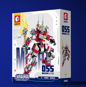 Blocs de construction en plastique ABS Glory <span class=keywords><strong>BB</strong></span> Warrior, Mecha transformable, puzzle à assembler, modèle de jouet, cadeau pour enfants - Product Image 2