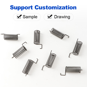 ओम कस्टम मिनी डबल सर्पिल कॉइल टोरिशन स्प्रिंग स्टील टॉर्क के लिए औद्योगिक सिलाई मशीनों कस्टम आकार तार व्यास - Product Image 2