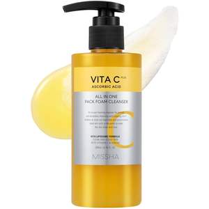 Missha Vita C All In One Foam Cleanser 200ml con Vitamina C para una Limpieza Profunda - Product Image 1