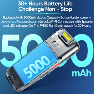 Fyj f9830 <span class=keywords><strong>Android</strong></span> 14 100dB 1D/2D công nghiệp máy quét mã vạch PDA không thấm nước gồ ghề PDA cầm tay thu thập dữ liệu hàng tồn kho PDA - Product Image 5