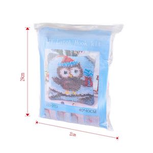 Entrega directa <span class=keywords><strong>de</strong></span> fábrica, Kits <span class=keywords><strong>de</strong></span> gancho <span class=keywords><strong>de</strong></span> pestillo bordado, <span class=keywords><strong>animales</strong></span> <span class=keywords><strong>de</strong></span> búho, almohada DIY, <span class=keywords><strong>punto</strong></span> <span class=keywords><strong>de</strong></span> <span class=keywords><strong>cruz</strong></span>, regalo <span class=keywords><strong>de</strong></span> vacaciones familiares - Product Image 6