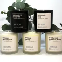 Benutzer definierte Handelsmarke Home All Natural Aroma Candle Großhandel Luxus Soja Wachs Kerzen Lieferanten Duft Soja Glas Gläser Kerzen