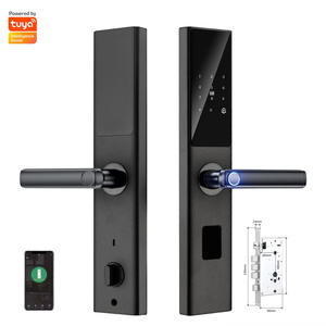 Glomarket nhà máy bán buôn tuya Wifi kỹ thuật số khóa cửa Mã thẻ điện thoại thông minh mở khóa vân tay thông minh khóa cửa cho nhà thông minh - Product Image 6