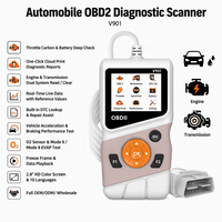 Scanner automobile OEM V901 pour diagnostic de carbone du papillon des gaz, lecture en temps réel des codes d'erreur moteur, lecteur de codes de diagnostic automobile EOBD OBD2