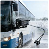 Caméra IP d'enregistrement vidéo RJ45 POE, IP68, anti-vibration, grand angle, caméra de recul, surveillance intérieure et extérieure pour camions lourds et bus