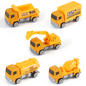 Modèle de voiture en alliage moulé sous pression 1:64 Roue libre en métal <span class=keywords><strong>militaire</strong></span> en plastique <span class=keywords><strong>Jouet</strong></span> camion de pompiers à friction Véhicule d'ingénierie de construction - Product Image 5