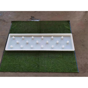 Forma decorativa de hormigón prefabricado de plástico para moldes de cercas - Product Image 3