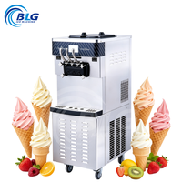 Máquina de Helados BLG de Alta Fiabilidad con Tres Sabores, Mínimos Fallos, Larga Vida Útil, Ideal para Locales Comerciales de Alimentos. Aprenda Más