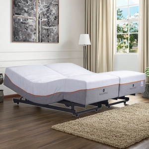 Chia Vua Kích thước bộ nhớ bọt Nệm điện giường nệm với hơi thở tốt mật độ cao điều chỉnh giường - Product Image 1