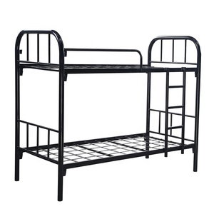 Cama litera de metal para estudiantes y adultos, ideal para dormitorios escolares, apartamentos y residencias. - Product Image 1