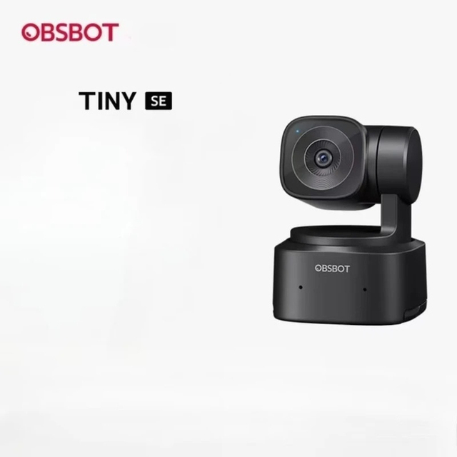 FOR OBSBOT Tiny SE 1080P 100FPS PTZ Webcam USB CMOS Camera with AI Tracking Gesture Control Dual ISO HDR for PC Conference
