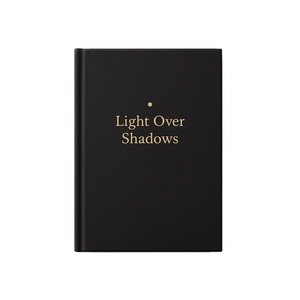 LABON Journal <span class=keywords><strong>de</strong></span> motivation en faux cuir noir avec <span class=keywords><strong>texte</strong></span> en feuille d'or Cahier A5 à couverture rigide pour l'auto-réflexion et l'écriture quotidienne - Product Image 1