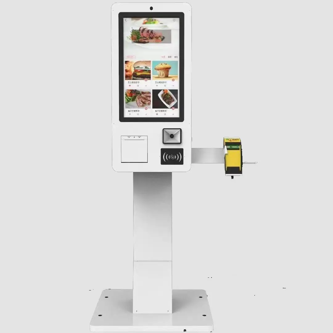 21.5" 32" Order Kiosk Touch Screen Self-Payment Machine Self-Payment Order Kiosk for KFC/Restaurant Payment Kiosk