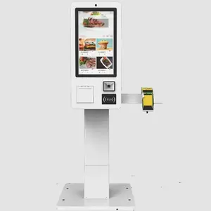 21.5 "32" סדר קיוסק מסך מגע עצמי תשלום מכונה עצמי הוראת תשלום קיוסק עבור KFC/מסעדה תשלום קיוסק