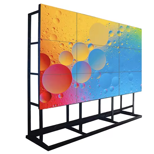 46/49/55/65 Inch Indoor Video Wall With 4k Controller, Used For Retail Event Splicing In Airport Shopping Center Exhibition Hall