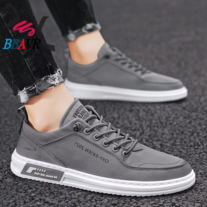 Zapatos Deportivos Casuales de Seda de Hielo para Hombre, Estilo Estudiantil, de Corte Bajo, para Caminar, 2021 - Product Image 4