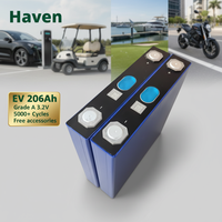 Batterie LiFePO4 prismatique de qualité EV 3.2V 206Ah 200Ah pour véhicules électriques, stockage solaire, batteries ESS industrielles, fournisseur en gros