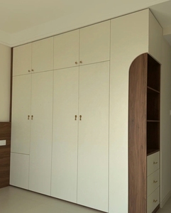 Legno Minimalist Family guardaroba in legno <span class=keywords><strong>armadio</strong></span> di stoccaggio con mensole asta appesa in legno <span class=keywords><strong>armadio</strong></span> <span class=keywords><strong>armadio</strong></span> con serratura per <span class=keywords><strong>camera</strong></span> <span class=keywords><strong>da</strong></span> <span class=keywords><strong>letto</strong></span> - Product Image 3
