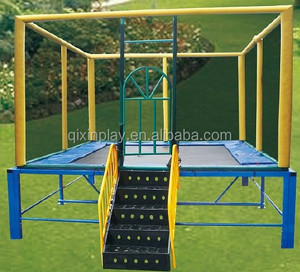 Hot sale amusement park toys <strong>cheap</strong> china supplier gymnastics <strong>trampolines</strong> for children QX-117C - Product Image 2