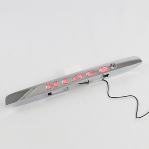 WZXD LED Tail <b>Lights</b> Rear Trunk Lid Lamp Tailgate Garnish Rear <b>Door</b> Cover Accessories for Hiace 2006-2018 - Product Image 1