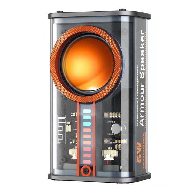 Mini Portable Speaker Dark Gray Portable OEM RGB Blue Tooth Sports Outdoor Portable Sound Box M3 Super Mini Wireless Smart Speak