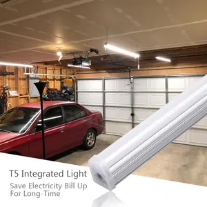 Yüksek güç kesintisiz bağlantı 4Ft 5Ft 15W 20W fiyat T5 entegre Led günışığı lambası Led tüp ışık dükkanı ofis garaj