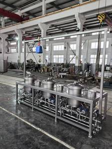 Tiết kiệm năng lượng hoàn toàn tự động xi lanh nhiệt độ cao và áp lực cao sợi Vải nhuộm máy cho dệt nhuộm - Product Image 3