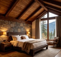 FULLSUMMER Servicio de Diseño de Interiores para Casas y Hoteles Estilo Cabaña de Montaña, Diseño Integral Personalizado para Toda la Casa