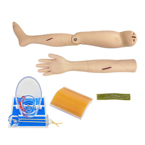 Modèle d'entraînement à la suture chirurgicale ; modèle pédagogique pour la pratique de l'incision et de la suture des membres supérieurs ; modèle de jambe pour la pratique des sutures des membres inférieurs. - Product Image 1