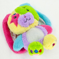 Peluche Lapin Personnalisée en Patchwork Créatif, Jouet en Peluche Mascotte OEM ODM à Conception Personnalisée, Animal en Peluche Doux et Coloré