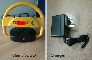 Bloqueo de espacio de estacionamiento recargable Solar Popular para usuarios deshabilitados Control remoto rápido Función de desbloqueo automático a prueba de agua - Product Image 4