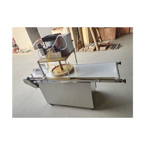 เครื่องทำแพนเค้ก / โรตี / จาปาตี / แป้งแผ่นบาง / เครื่องรีดแป้งแพนเค้กขนาดเล็ก พร้อมสายพานลำเลียง - Product Image 2
