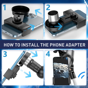 전문가급 천체 관측 망원경, 강력한 배율로 선명한 밤하늘 관찰 가능 - Product Image 3