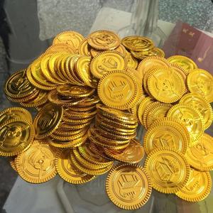 Pafu Rifornimenti Del Partito di Halloween Del Partito Pirata Per Bambini di Favore <span class=keywords><strong>Pirate</strong></span> Borse Coulisse con Monete D'oro - Product Image 4