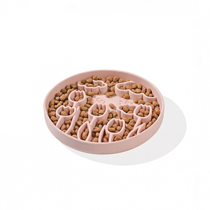 Tazón de Silicona de Grado Alimenticio para Perros, Duradero y de Calidad Premium, Tapete Interactivo para Lamer Golosinas (Diseño de Tulipán), Libre de BPA - Product Image 1