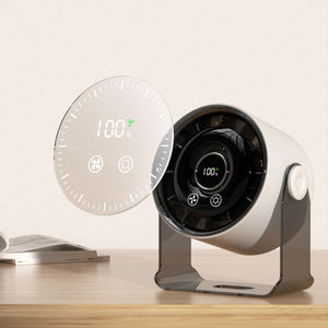 Ventilador de escritorio con ajuste de 5 velocidades de 2000mAh, Mini ventilador Tbale recargable portátil, ventilador de escritorio compacto y de moda, nuevo producto - Product Image 2