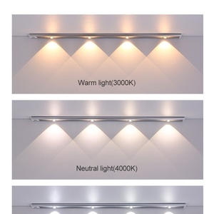 Lampe LED rechargeable pour armoire de cuisine avec détecteur de mouvement, bande LED intelligente à capteur de mouvement type œil de chat - Product Image 4