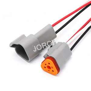 Conector de Cableado Automotriz Serie DT de 2 Pines DT04-2P DT06-2S, Arnés de Cables a Medida Resistente al Agua - Product Image 2