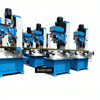 Machine combinée de fraisage et de perçage HUAZHICHUN ZX50, petite machine de fraisage et de perçage verticale