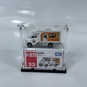 Vitrine de présentation rectangulaire flexible en acrylique personnalisable avec finition brillante pour modèles réduits de voitures – Offre Spéciale - Product Image 1