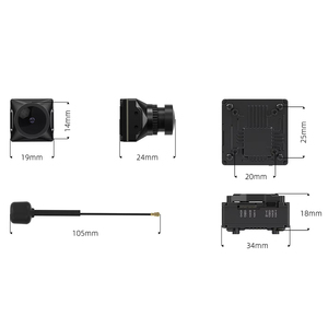 CADDX Walksnail Kit 2W HD Long Range Digital VTX System 1080P <b>Night</b> <b>Vision</b> Low Light <b>Camera</b> Module for Quadcopter - Product Image 6
