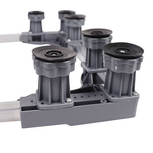 Soporte de carro doble portátil para <span class=keywords><strong>lavadora</strong></span> <span class=keywords><strong>secadora</strong></span> Base de refrigerador cuadrada de plástico para <span class=keywords><strong>lavadora</strong></span> Piezas de electrodomésticos de lavandería - Product Image 4