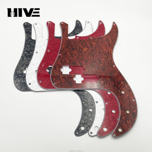 Protector de bajo eléctrico HIVE Precision PB, protector de repuesto para bajo <span class=keywords><strong>Fender</strong></span> de tres capas de PVC estilo perla - Product Image 4