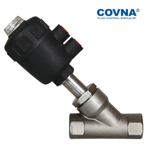 Venta de Liquidación COVNA B2B, Válvula de Asiento Angular Neumática de Rosca de Acero Inoxidable Serie HKl7 - Product Image 3