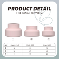 Nouvel Arrivage – Pots de Gel Constructeur 15g, 30g, 50g avec Couvercle Flip-Lip – Pots Vides pour Gel UV Constructeur – Emballage Cosmétique Personnalisé OEM/ODM en PP
