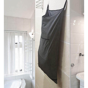 Vente directe d'usine de paniers <span class=keywords><strong>à</strong></span> <span class=keywords><strong>linge</strong></span> suspendus en tissu Oxford de qualité, grands et durables, avec poche avant, porte, gain de place, rangement de vêtements - Product Image 1