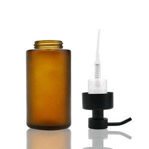 Flacon de shampoing de luxe personnalisé vide avec tête de pompe en acier inoxydable, flacon de lavage des mains - Product Image 4