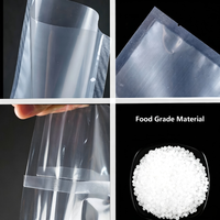 Sacs d'emballage sous vide en nylon transparent, qualité alimentaire, 13x20cm, avec logo personnalisé, pour emballage sous vide.