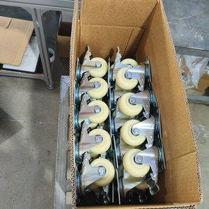 CMCL Nhiệm Vụ Trung Bình 3 Inch Xoay Bánh Xe Bánh Xe Với Phanh Nylon Castor Công Nghiệp Bánh Xe <span class=keywords><strong>Caster</strong></span> Ruedas Rodajas - Product Image 6